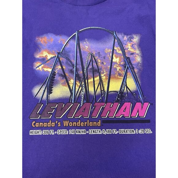 Vintage Leviathan Canada’s Wonderland T - Picture 2 of 2